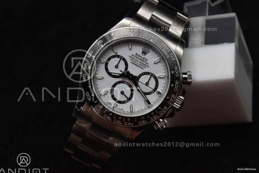 Factory Daytona In Rolex Steel White Movement Dial SL4801 1:1 904L 126500 FreshLook VS SBF 1054 1207